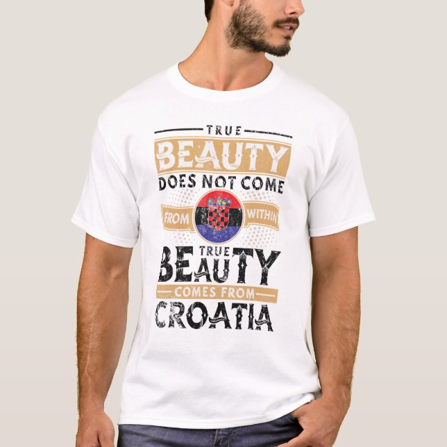 Kroatiska kvinnor och Manar T Shirt (Framsida)
