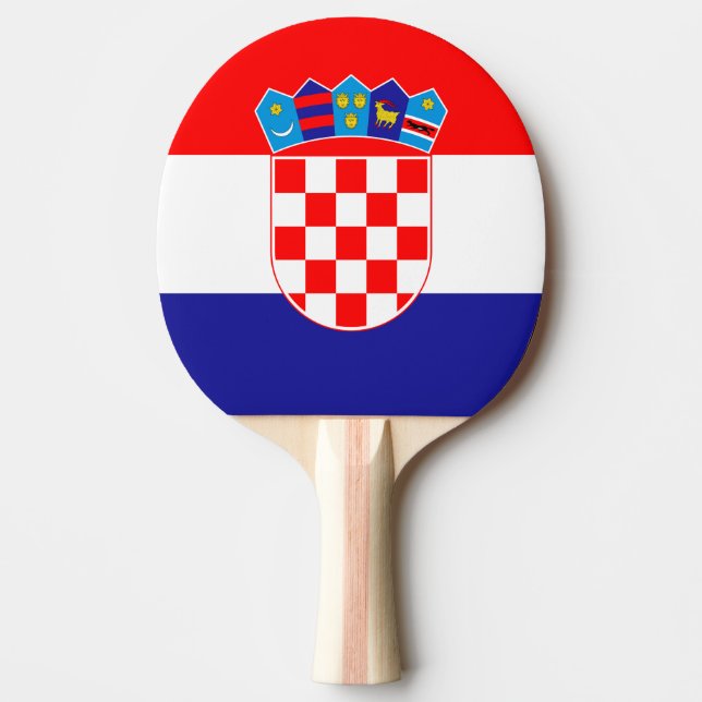 Kroatiska pingpongpaddlar för bord tennis pingisracket (Framsidan)