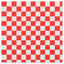 Kroatiska rödvita Checkers Geometric Mönster
