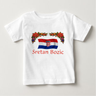 Kroatiska Sretan Bozic (god jul) Tröja