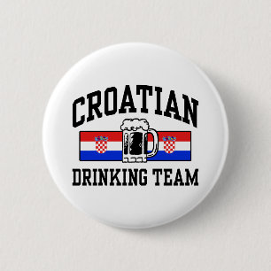 Kroatiskt drickteam knapp