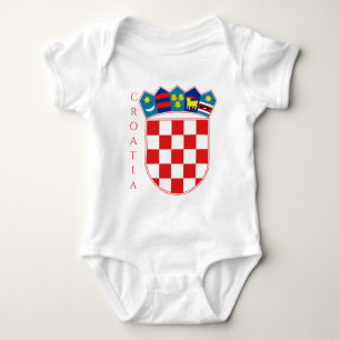 kroatiskt emblem t shirt