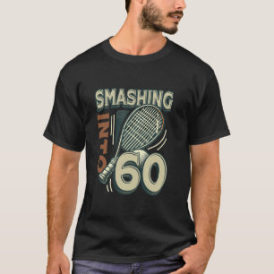 Krockar In I 60 År Squash Älskare 60-årsdag T Shirt