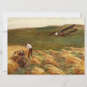 Krockat flygplan (av John Singer Sargent) Kort