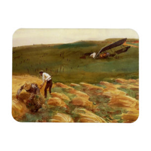 Krockat flygplan (av John Singer Sargent) Magnet