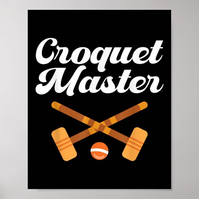 Krocketmästare  poster (Framsidan)