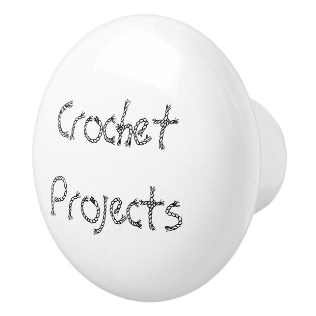 krockettprojekt,Garn, Organisationsdekor Knopp (Höger)