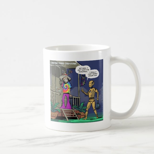 Krocktest Hippie Rolig Kaffemugg (Höger)
