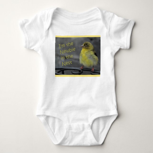 Krodykosten Baby Goldfinch baby T Shirt (Framsida)