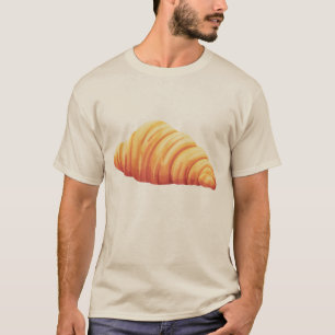 kroissantälskare, croissantbakelse topp, croissant t shirt