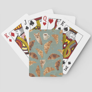 Kroissantkryp Katter, Kaffe & Fransk Planner Casinokort