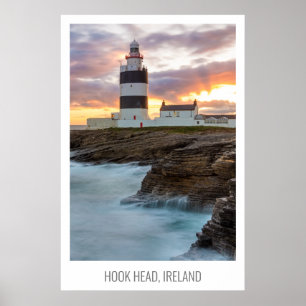 Krok Head, County Wexford, Irland Poster