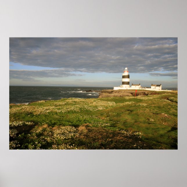 Krok Head Lighthouse Poster (Framsidan)