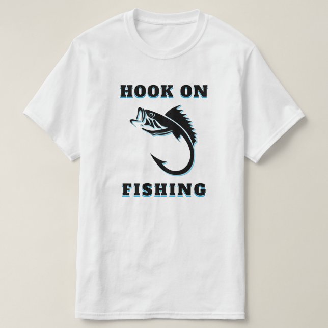 KROK PÅ FISKET-Shirt T Shirt (Design framsida)