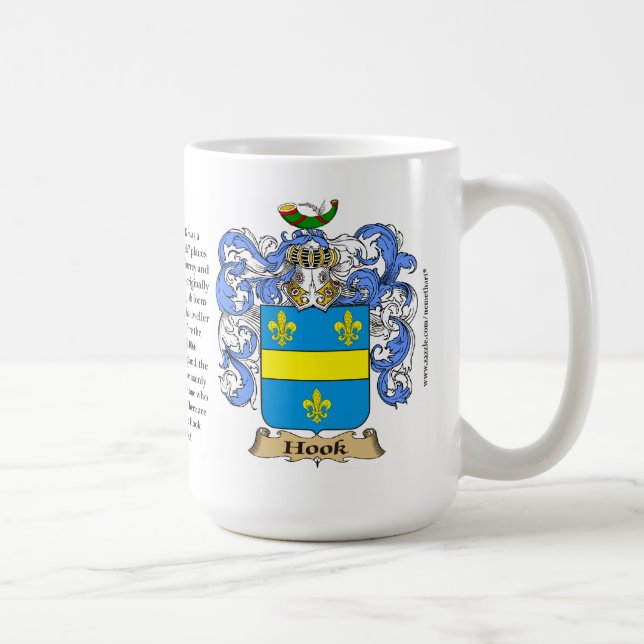Krok, ursprung, det menande och vapenskölden kaffemugg (Höger)