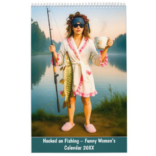 Krokad på fiske – Roliga dam- Kalender