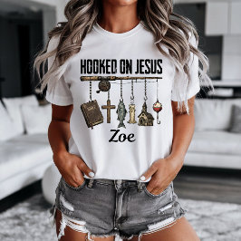 Krokad på Jesus Personlig T-shirt