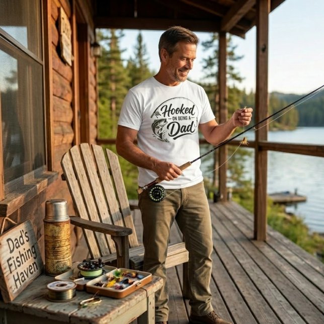 Krokad på Pappalivet T Shirt (Skapare uppladdad)