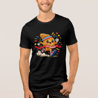 Krokantränare Tecknad Mållinje Sprint T Shirt