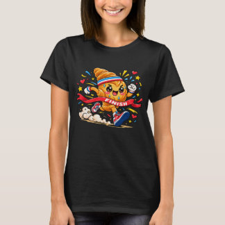 Krokantränare Tecknad Mållinje Sprint T Shirt