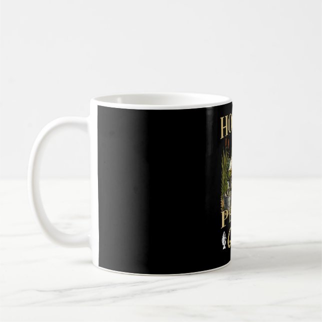 Krokar på fred och ro rolig fiske groda kaffemugg (Vänster)