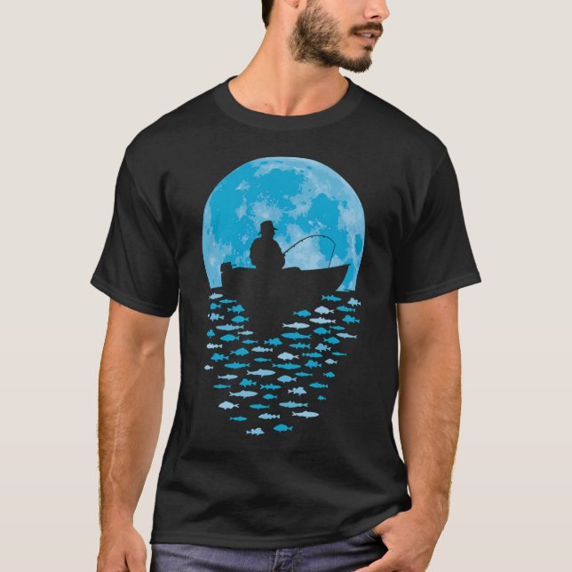 Krokat av månsken t shirt (Framsida)