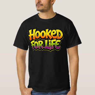 Krokat för Livet Regnbågsgraffiti T Shirt
