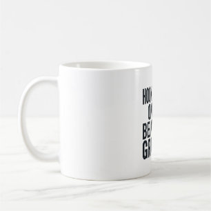 Krokat på att vara farfar fiske Retro Vector Desig Kaffemugg