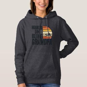 Krokat på att vara farfar fiske Retro Vector Desig T Shirt