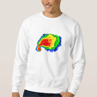 Kroken ekar ljust sweatshirt