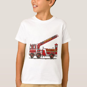 Kroken och stegen avfyrar lastbilen t-shirt
