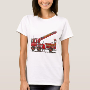 Kroken och stegen avfyrar lastbilen tee shirt