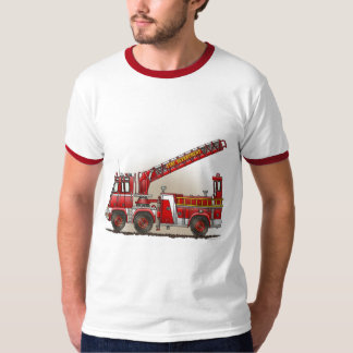 Kroken och stegen avfyrar lastbilmanar T-tröja Tee Shirt