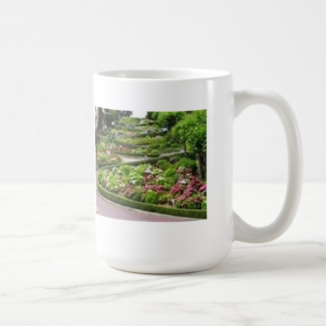 Krokig gata kaffemugg (Höger)