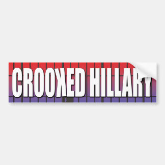 Krokig Hillary bildekal