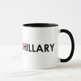 Krokig Hillary mugg