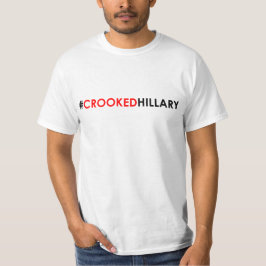 Krokig Hillary T-tröja#CROOKEDHILLARY Tee
