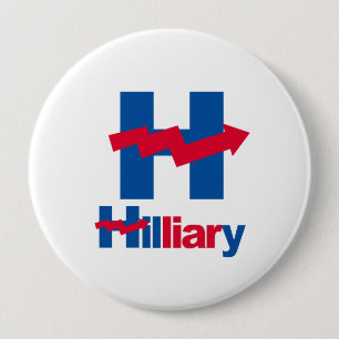 KROKIGA HILLARY ÄR en LIAR - - Anti-Hillary - Knapp