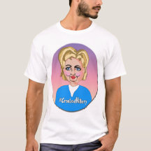 Krokiga Hillary, T-tröjamanlig
