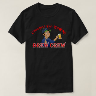 Krokigt brygga för öga tee shirt
