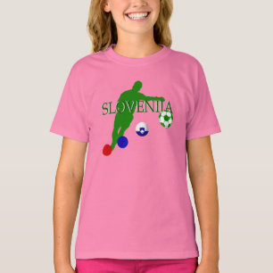 Krökning det något liknande som slovenska spelar tee shirt