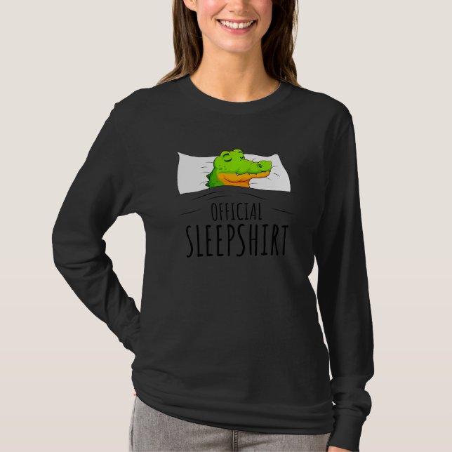 Krokodil Alligator-Officiell - viloläge T Shirt (Framsida)