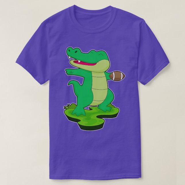 Krokodil Amerikansk  Sport T Shirt (Design framsida)