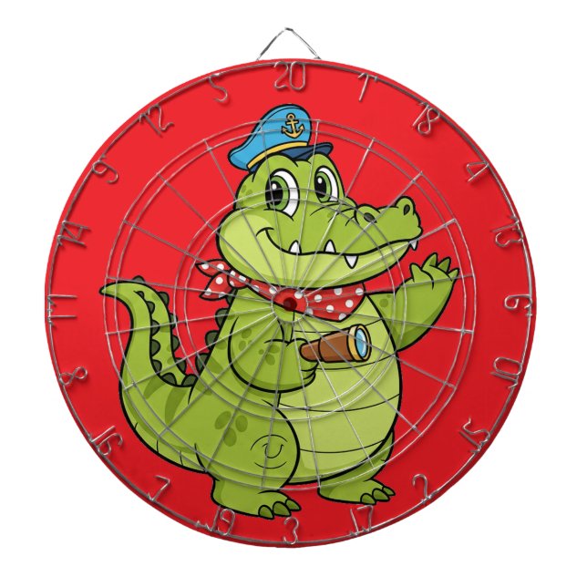 krokodil darttavla (Framsidan)