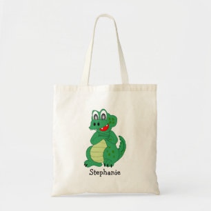 Krokodil Design Tygkasse