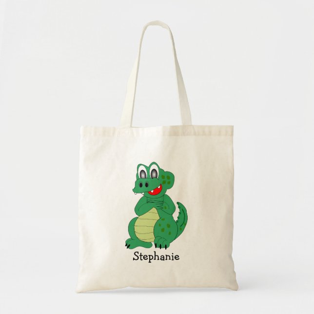 Krokodil Design Tygkasse (Framsidan)