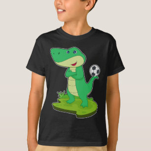 Krokodil Fotboll T Shirt