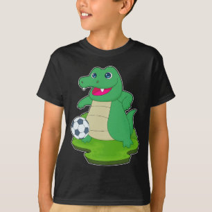 Krokodil Fotboll T Shirt