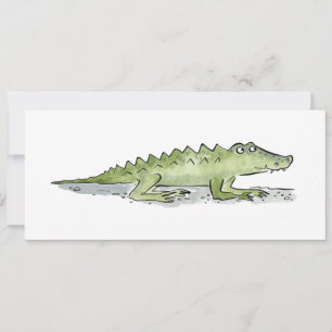 Krokodil Inbjudningar