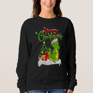 Krokodil Juldekorationer Tomte Krokodil Jul T Shirt